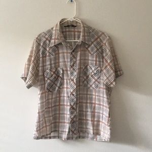 Sort Sleeve Vintage Sears Western Wear